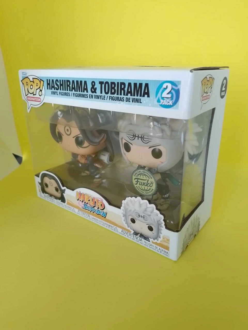 Funko Pop Hashirama Tobirama 2 Pack Naruto Shippuden Edição Especial - NOVO – photo 2